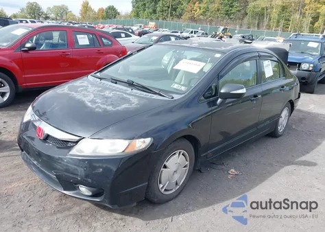 2009 Honda Civic Hybrid from USA, damaged, VIN JHMFA36279S013796